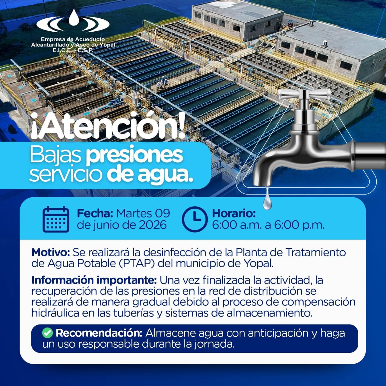 Bajas presiones